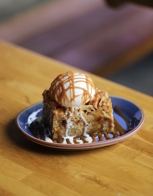 Image of a bread pudding