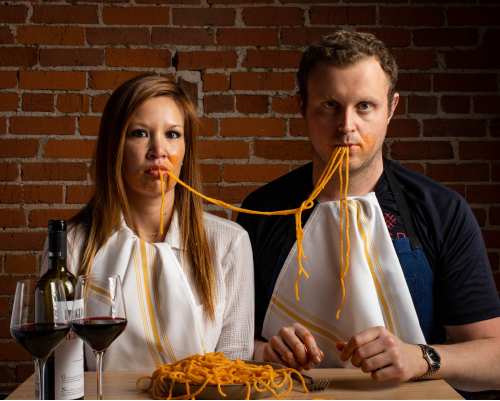 Chef Jackson Kalb and his wife Melissa